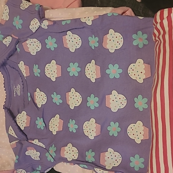 Large Lot of Girl Onesie's 3-6M - Picture 5 of 7